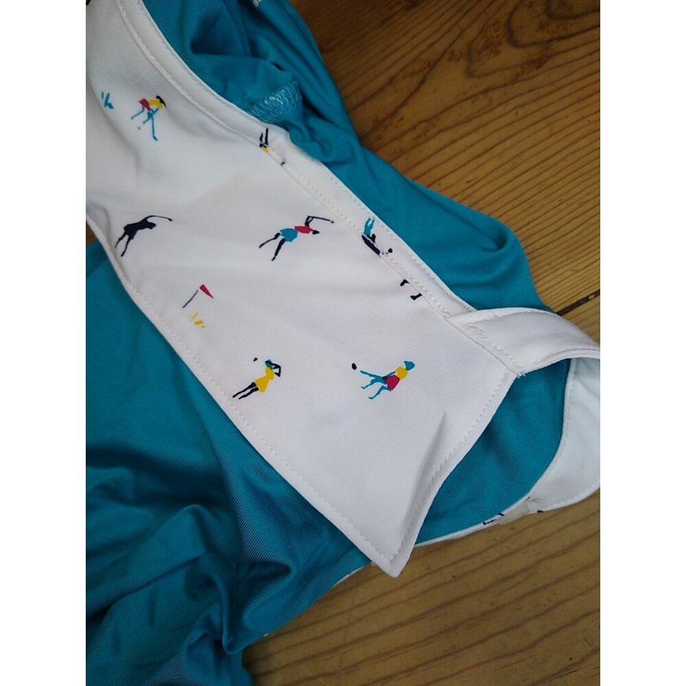 IZOD Golf SwingFlex Tank Top Womens XL Turquoise Sleeveless Activewear NWT - Picture 10 of 10